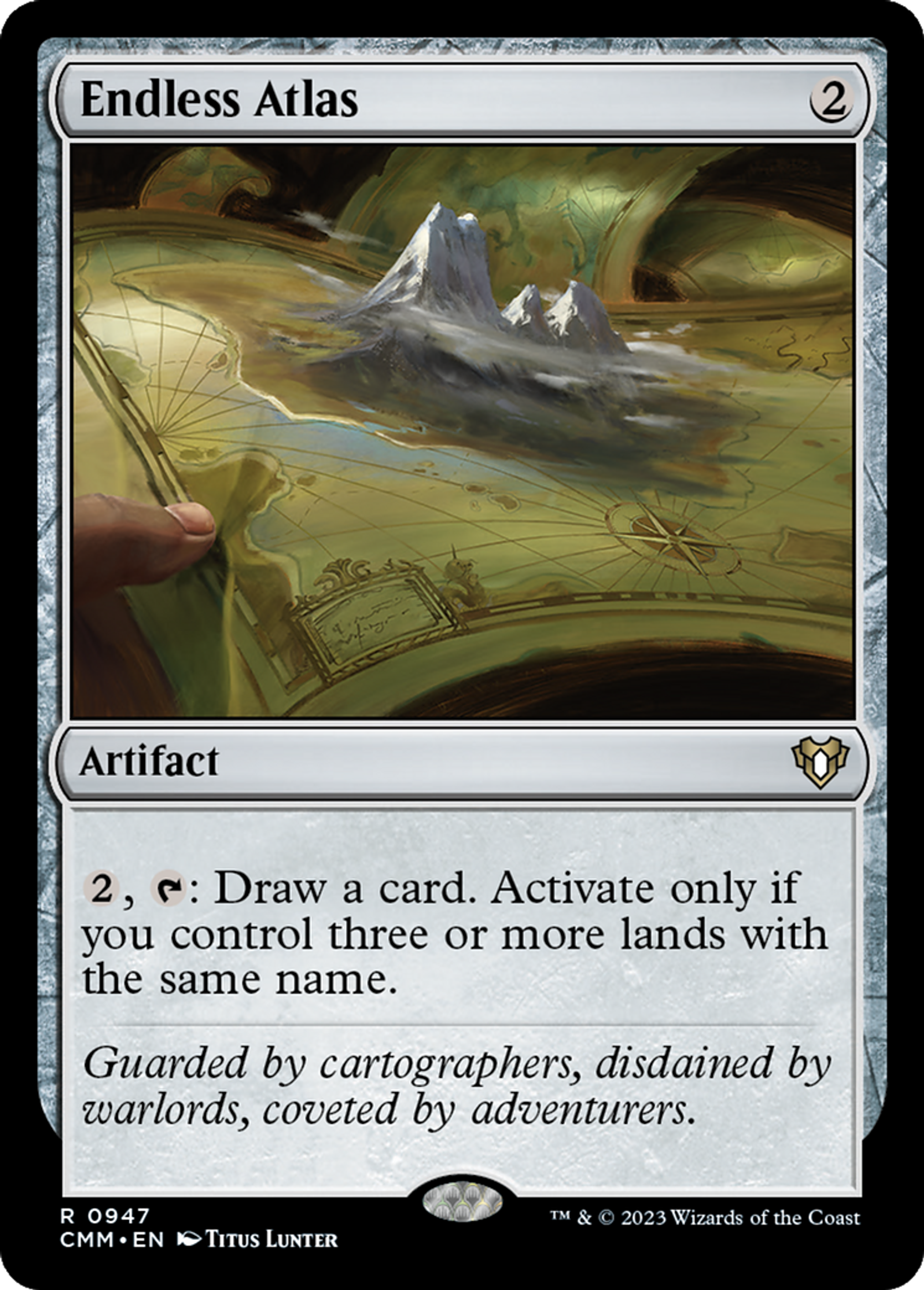 Endless Atlas — Commander Masters — Magic: The Gathering