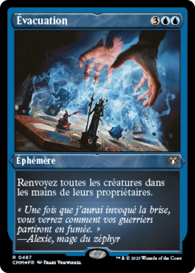 Évacuation — Commander Masters — Magic: The Gathering