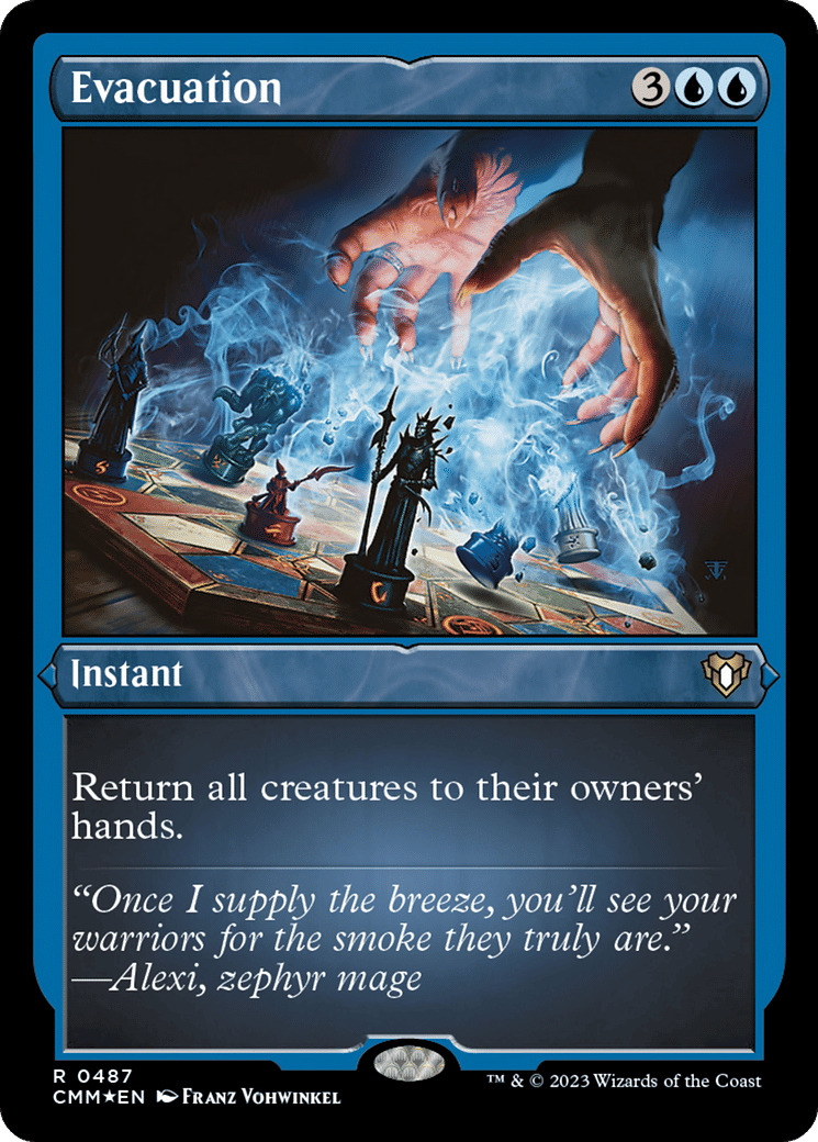 Evacuation — Commander Masters — Magic: The Gathering