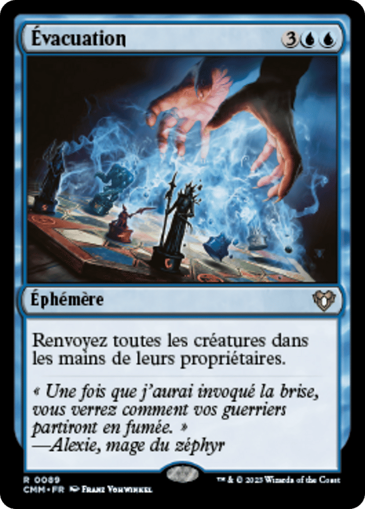 Évacuation — Commander Masters — Magic: The Gathering