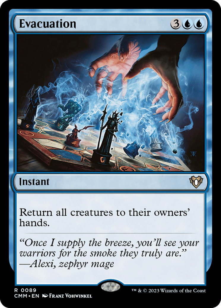 Evacuation — Commander Masters — Magic: The Gathering