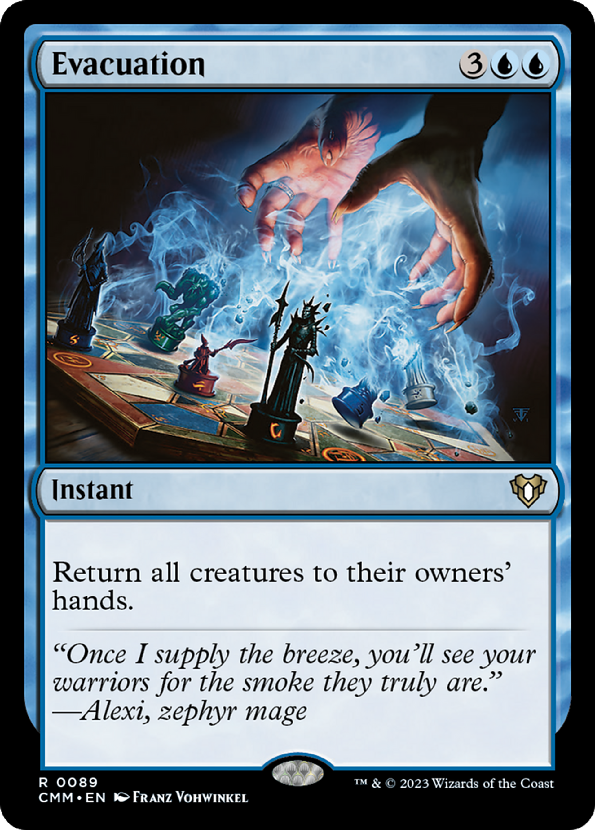 Evacuation — Commander Masters — Magic: The Gathering
