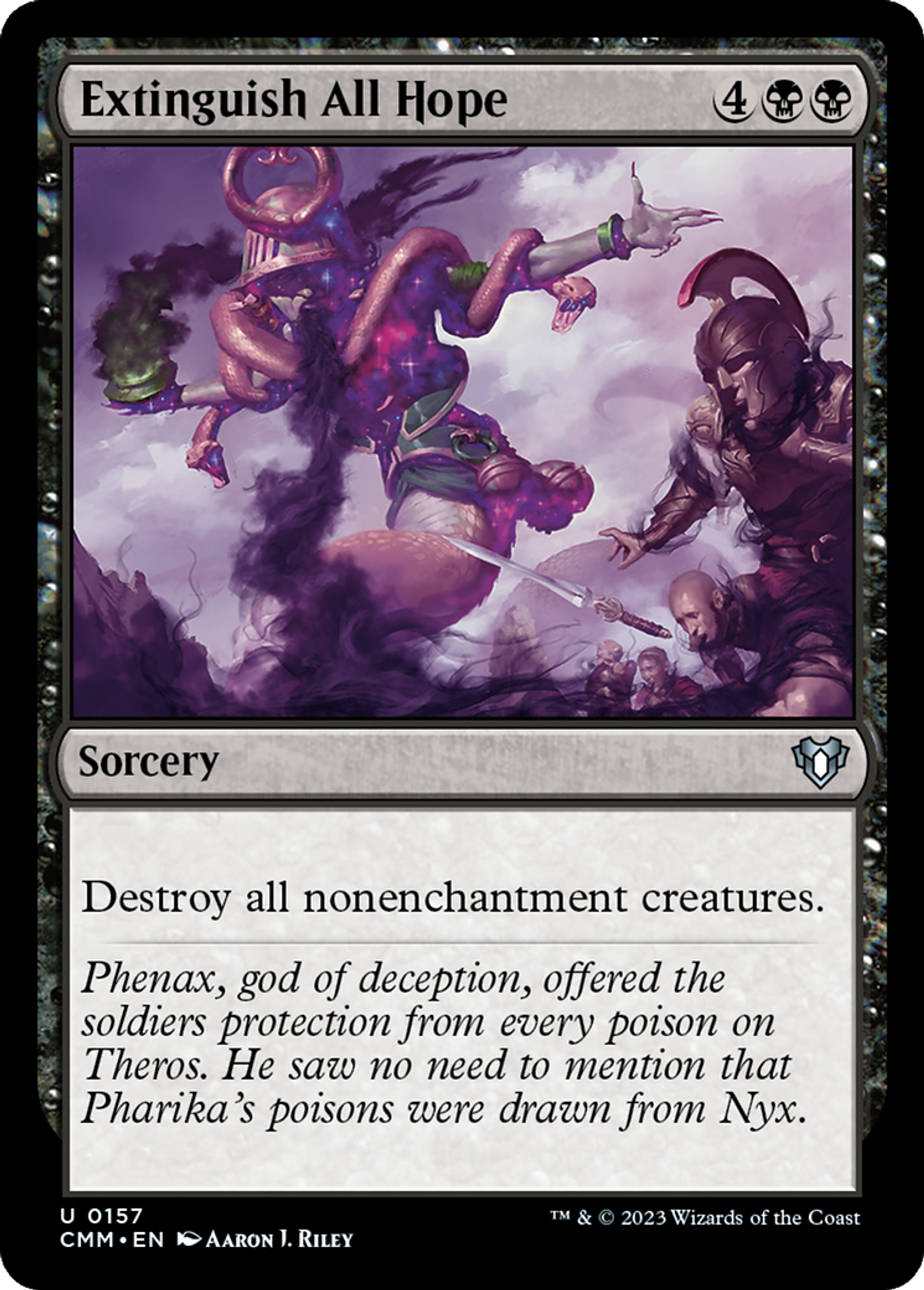 Détruire toute espérance — Commander Masters — Magic: The Gathering
