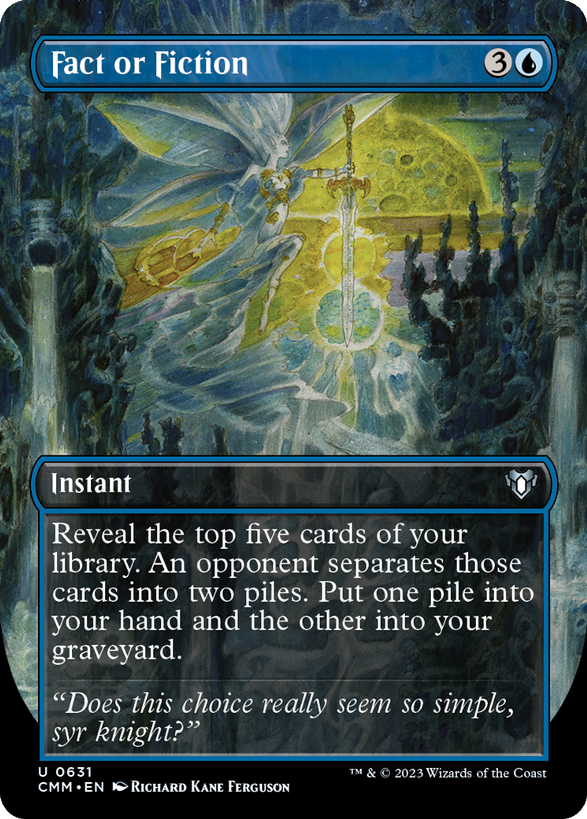 Fact or Fiction — Commander Masters — Magic: The Gathering
