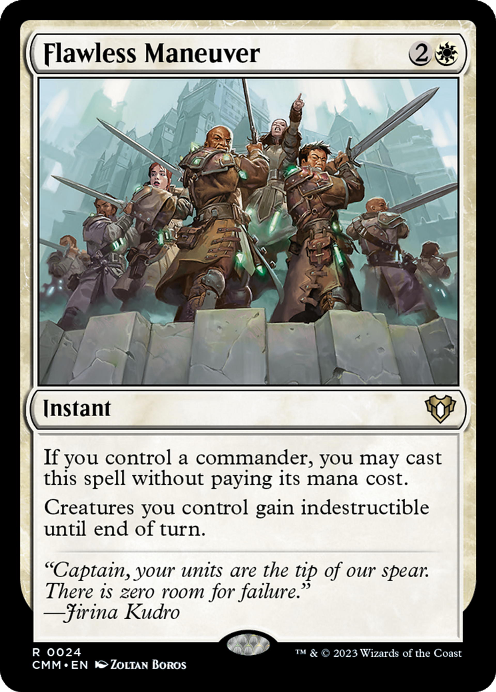 Flawless Maneuver — Commander Masters — Magic: The Gathering