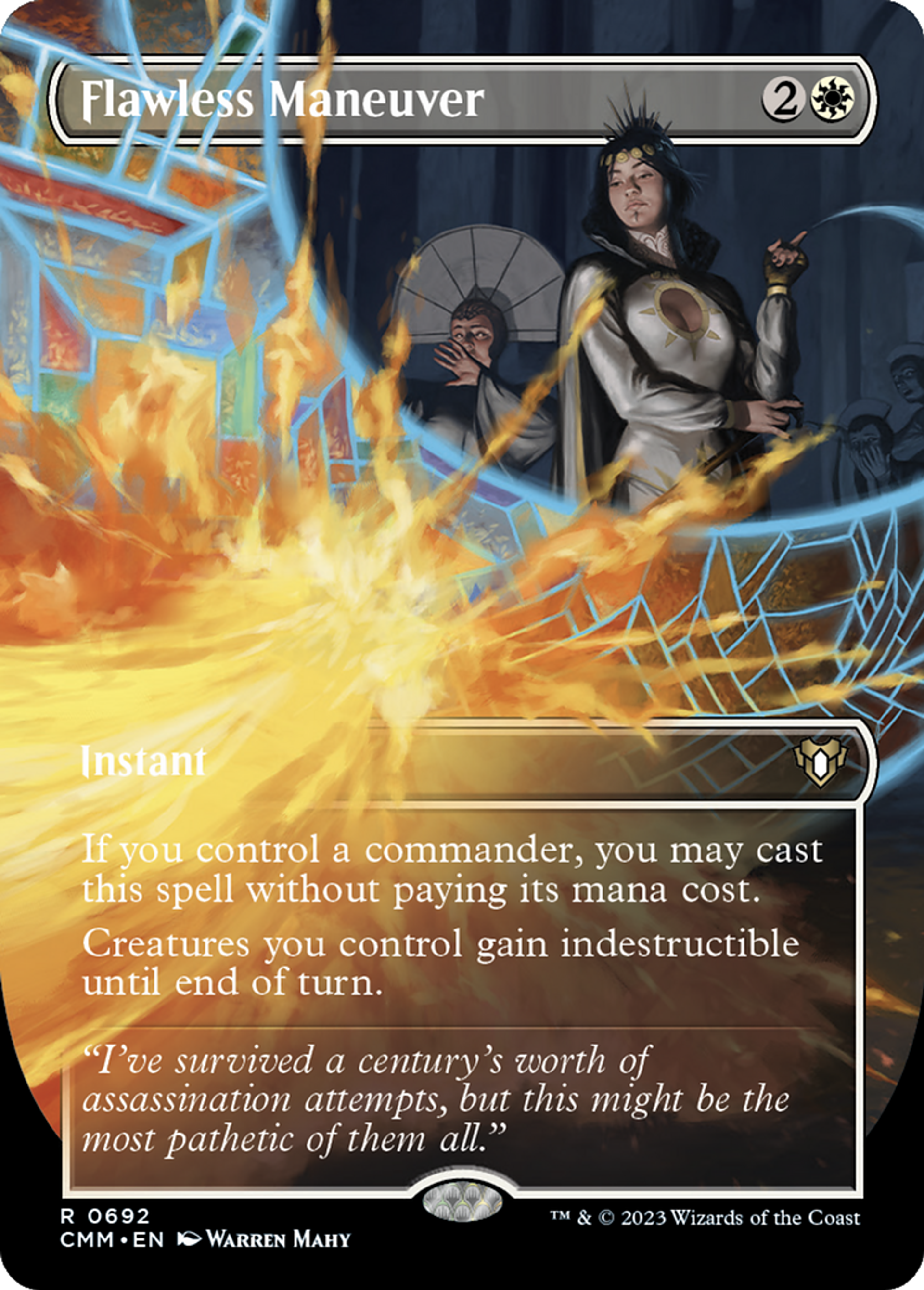Manœuvre irréprochable — Commander Masters — Magic: The Gathering