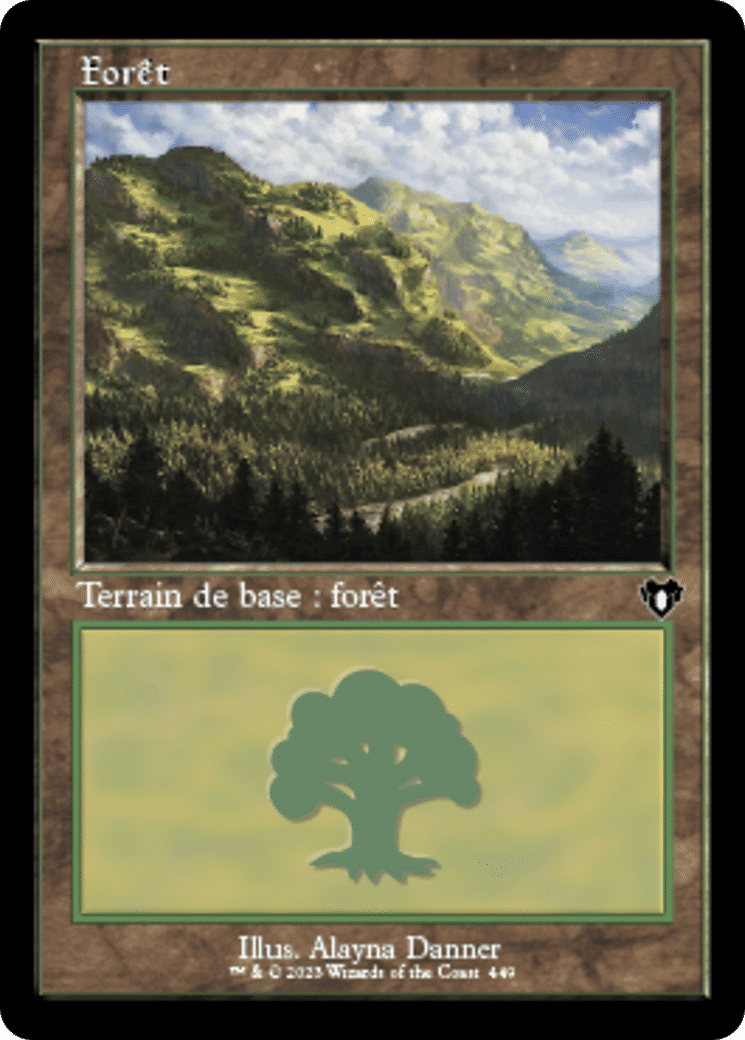 Forêt — Commander Masters — Magic: The Gathering