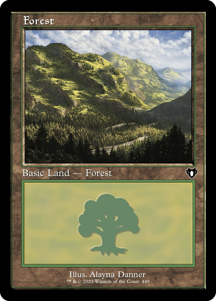 Forest — Commander Masters — Magic: The Gathering