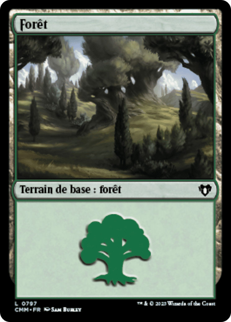 Forêt — Commander Masters — Magic: The Gathering