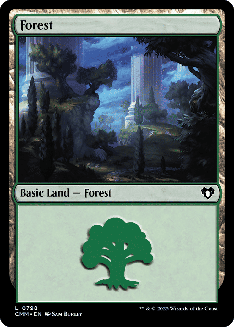 Forest — Commander Masters — Magic: The Gathering
