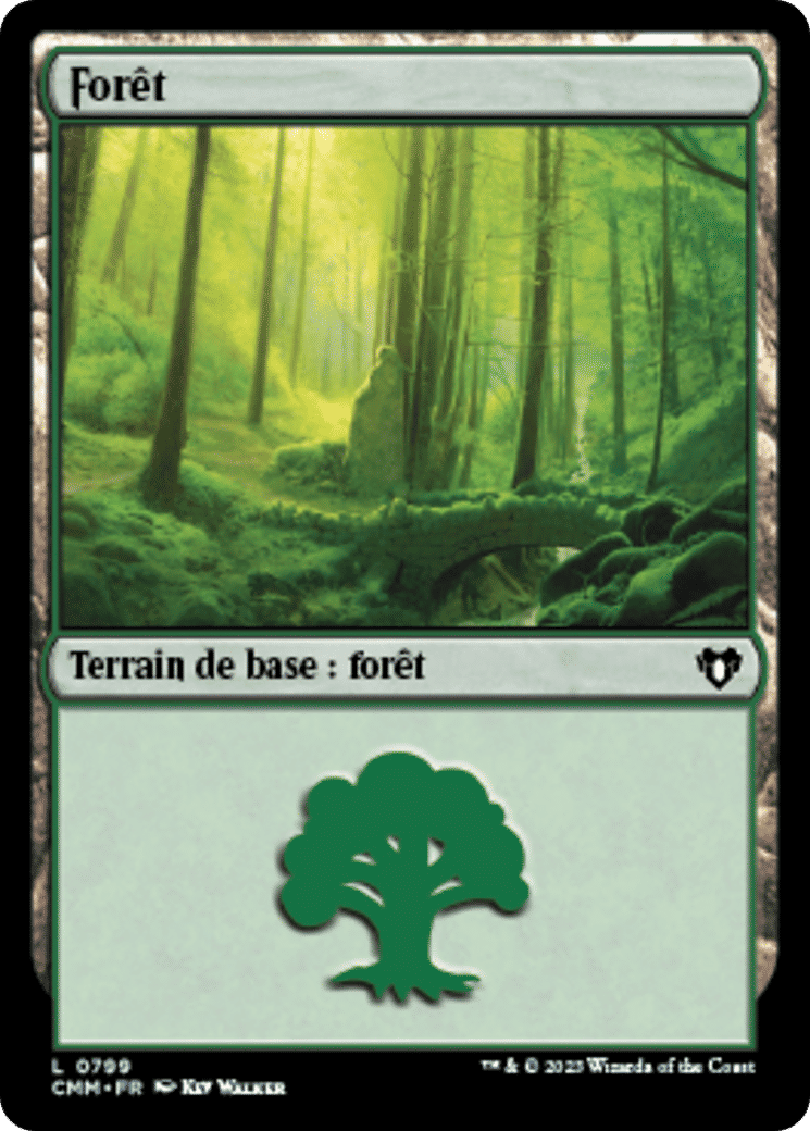 Forêt — Commander Masters — Magic: The Gathering