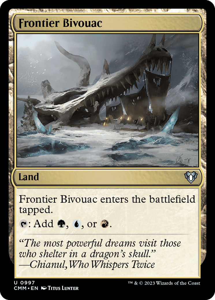 Frontier Bivouac — Commander Masters — Magic: The Gathering