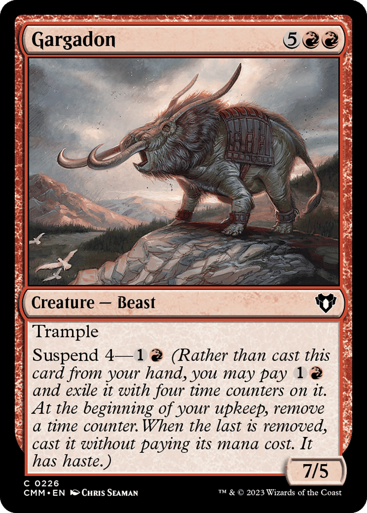 Gargadon — Commander Masters — Magic: The Gathering
