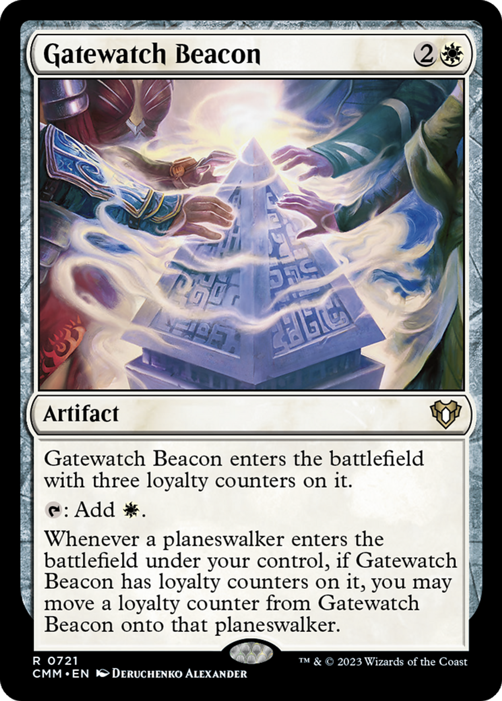 Gatewatch Beacon — Commander Masters — Magic: The Gathering
