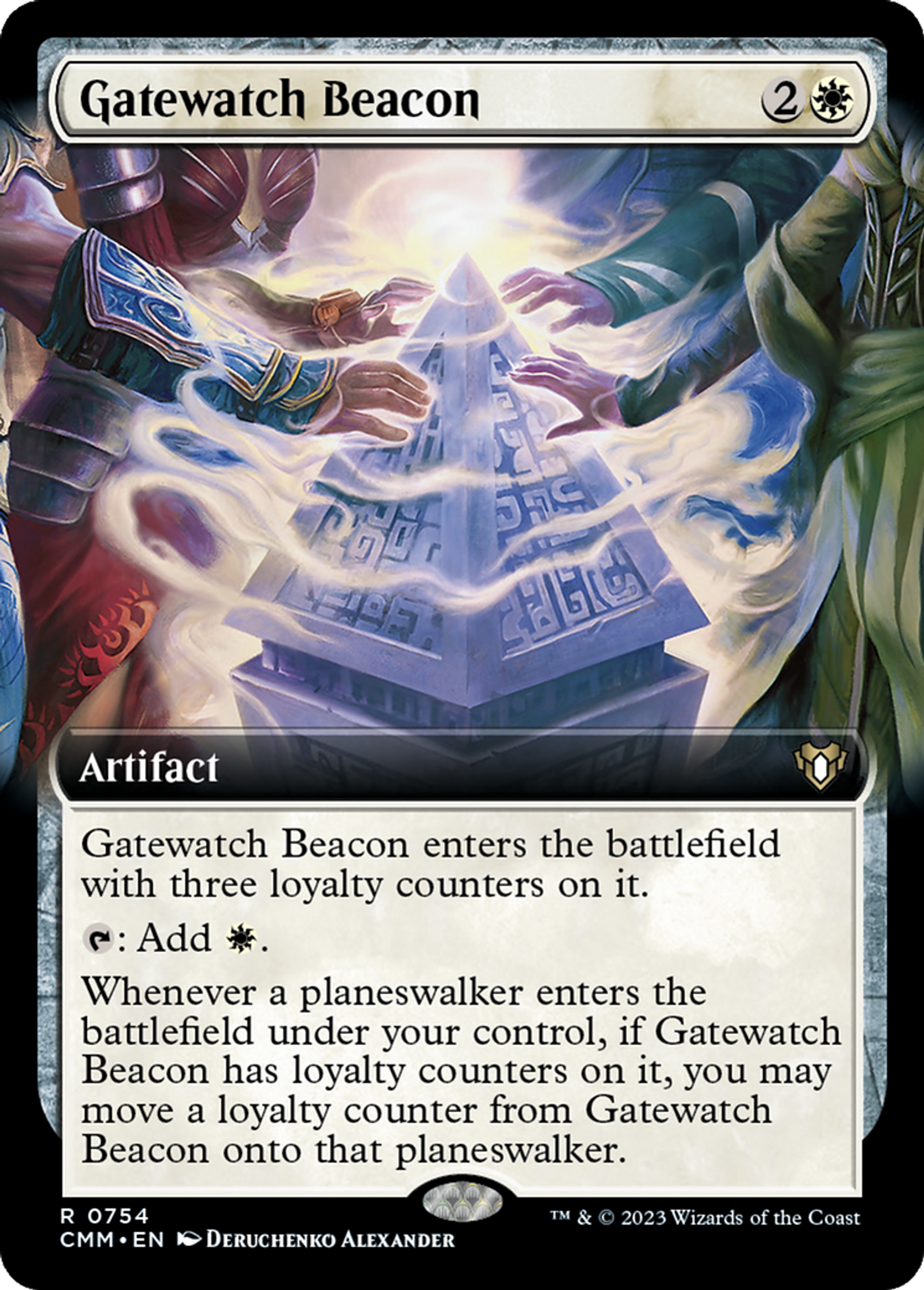 Gatewatch Beacon — Commander Masters — Magic: The Gathering
