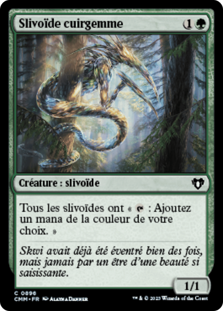 Slivoïde cuirgemme — Commander Masters — Magic: The Gathering