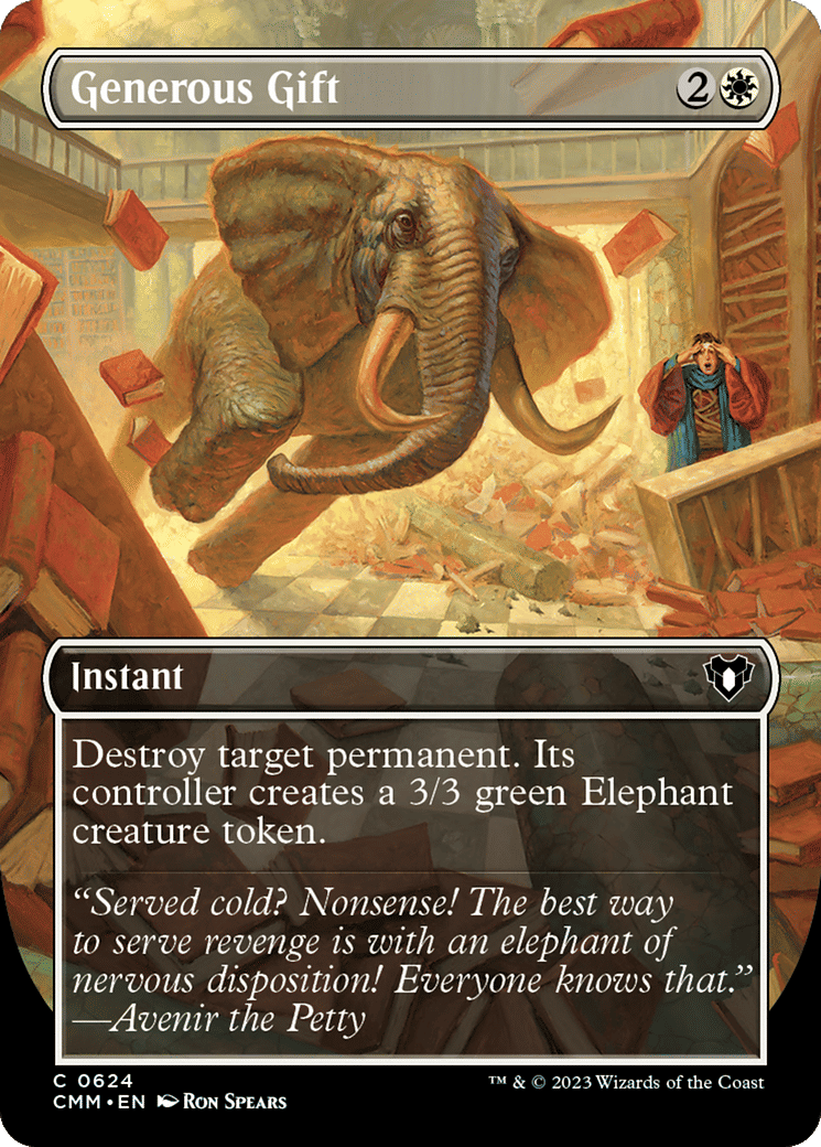 Generous Gift — Commander Masters — Magic: The Gathering