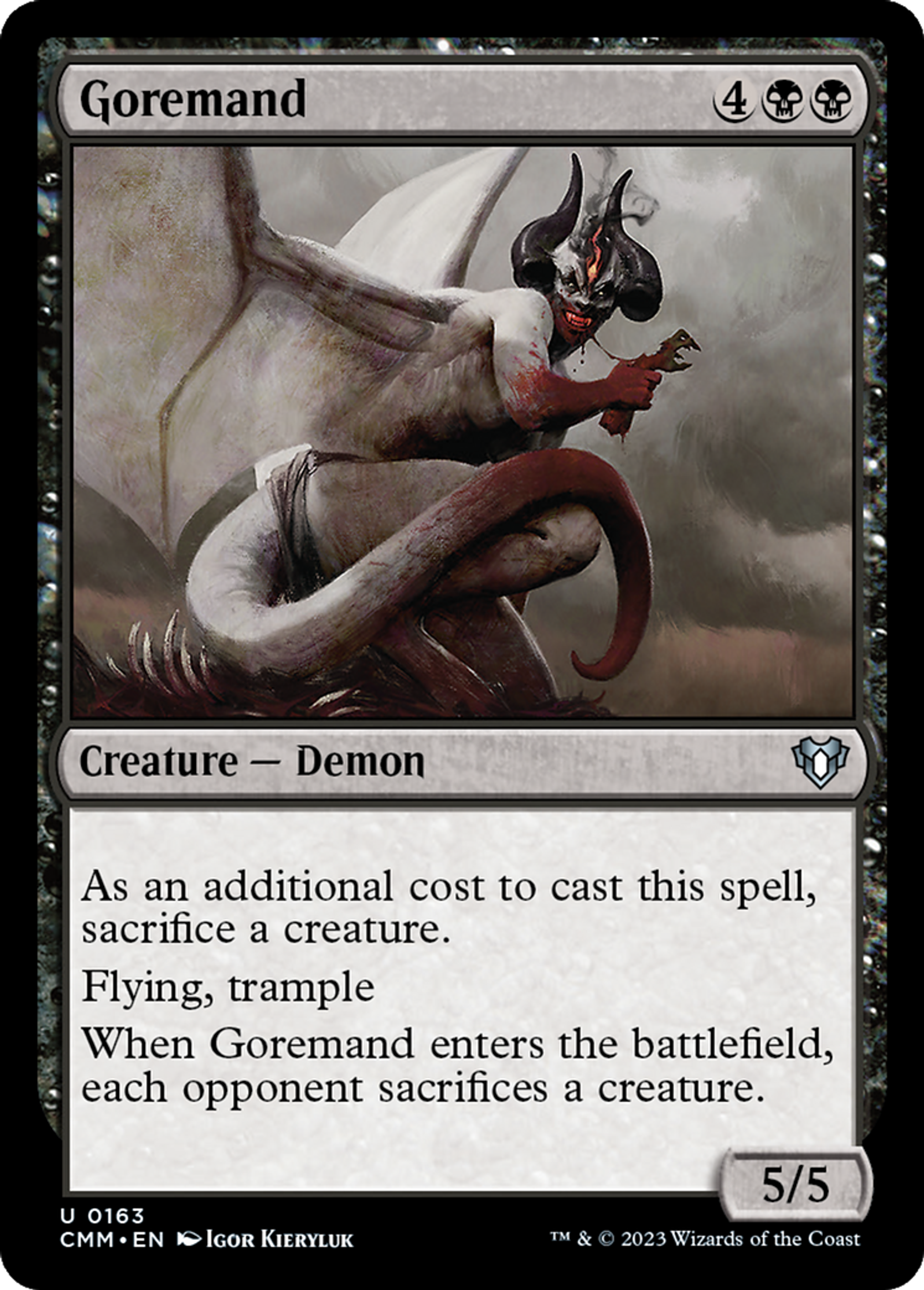Goremand — Commander Masters — Magic: The Gathering