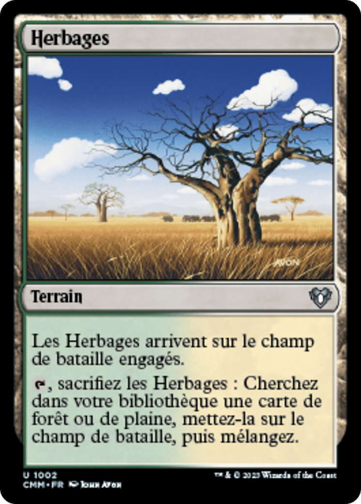 Herbages — Commander Masters — Magic: The Gathering