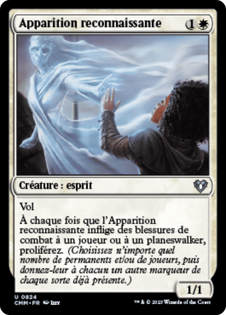 Apparition reconnaissante — Commander Masters — Magic: The Gathering