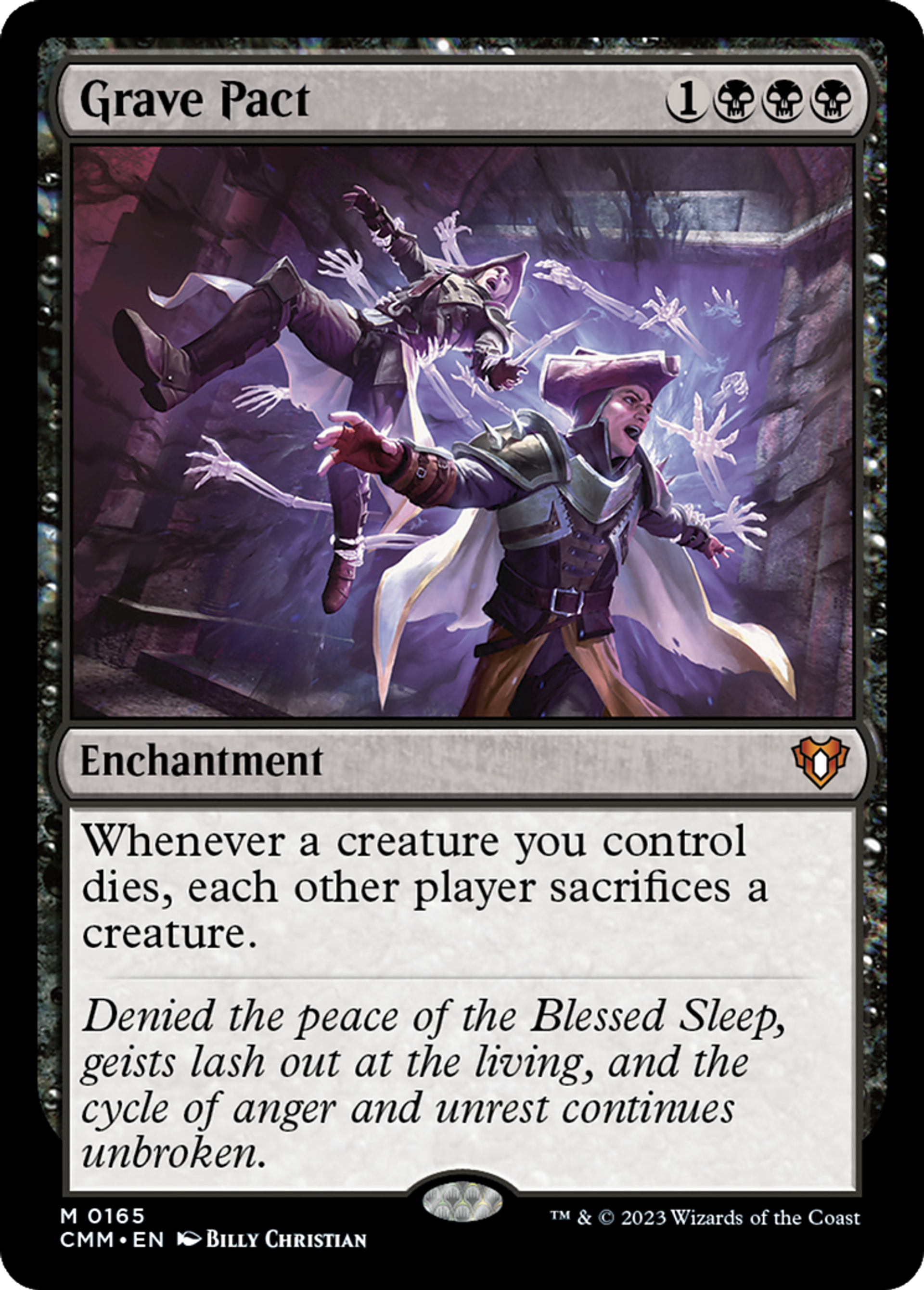 Grave Pact — Commander Masters — Magic: The Gathering