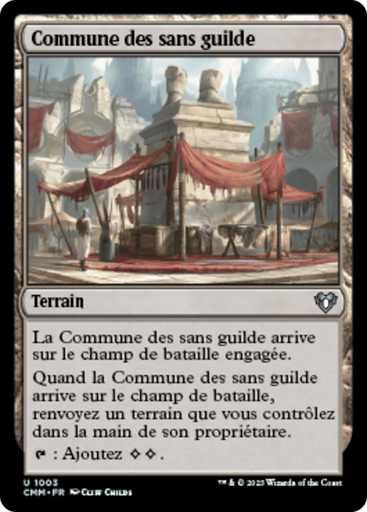 Commune des sans guilde — Commander Masters — Magic: The Gathering