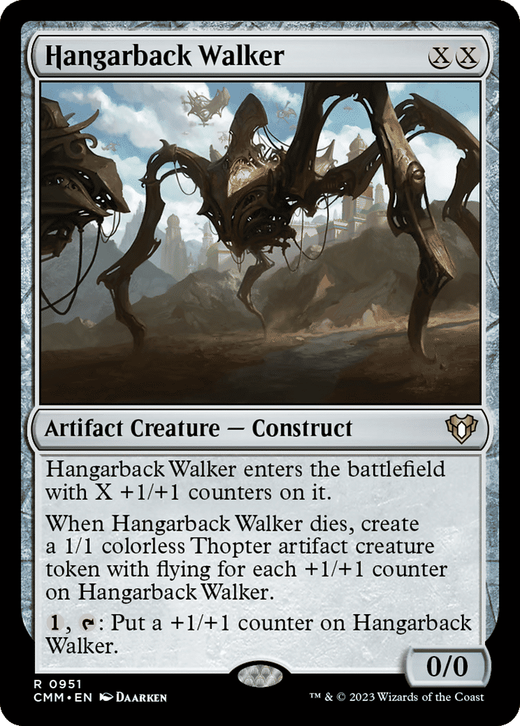 Hangarback Walker — Commander Masters — Magic: The Gathering