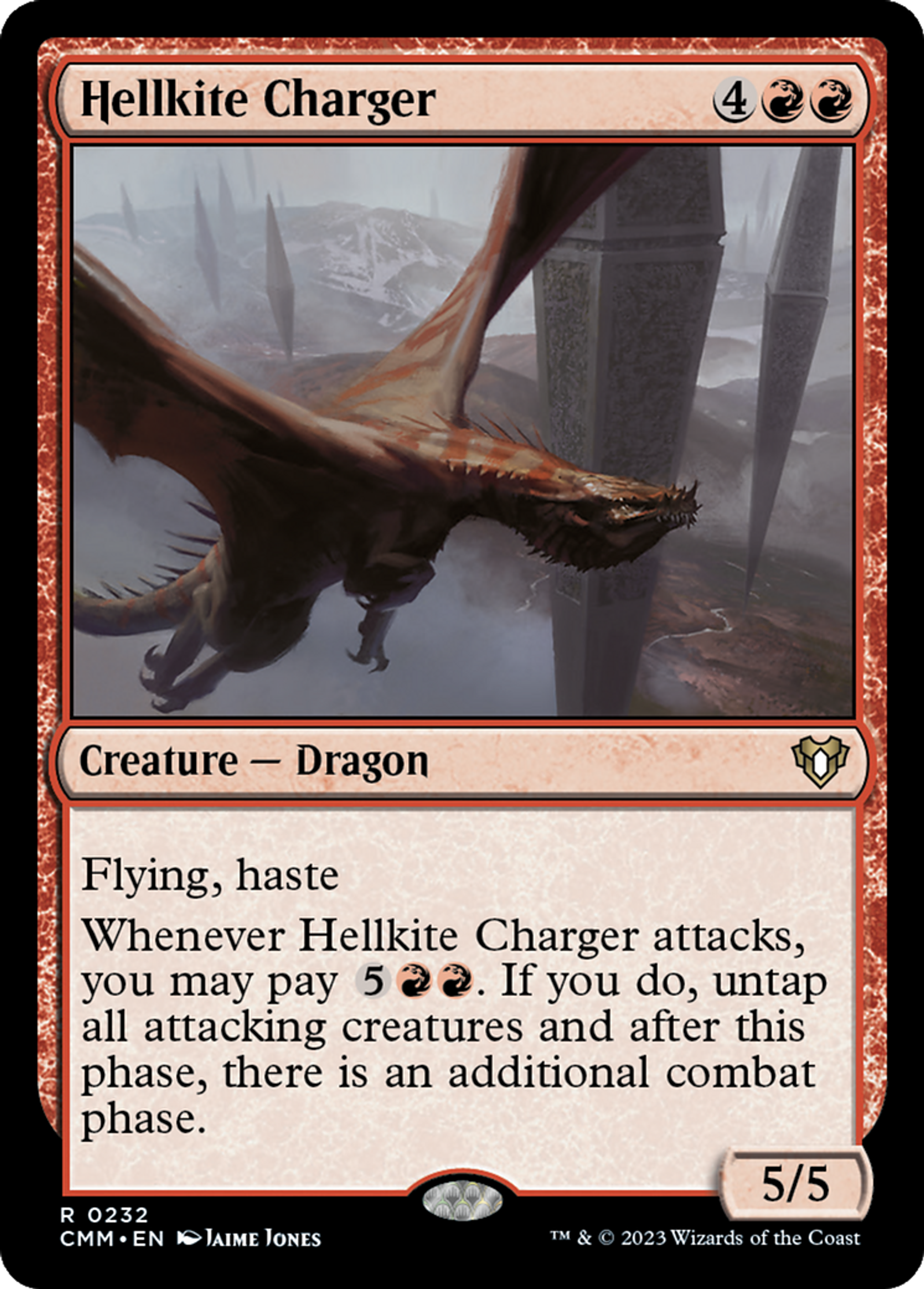 Hellkite Charger — Commander Masters — Magic: The Gathering