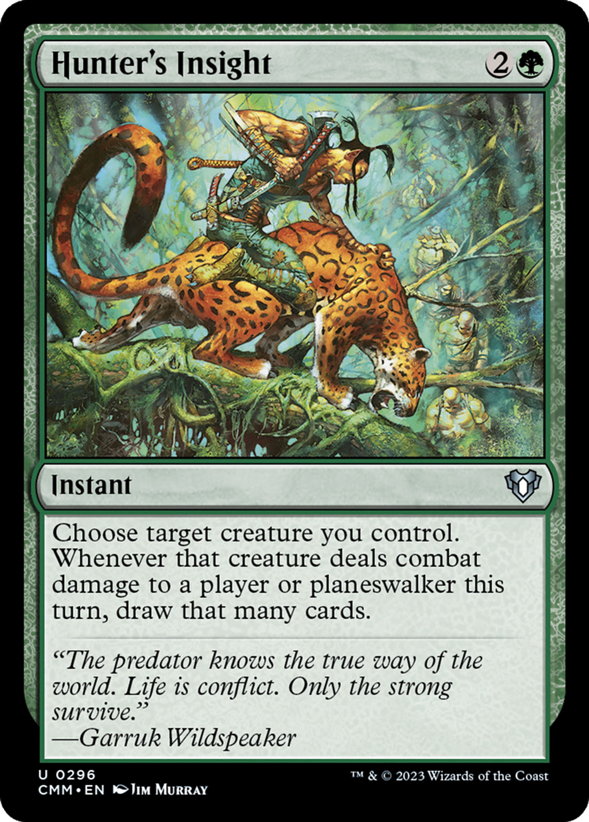 Hunter's Insight — Commander Masters — Magic: The Gathering