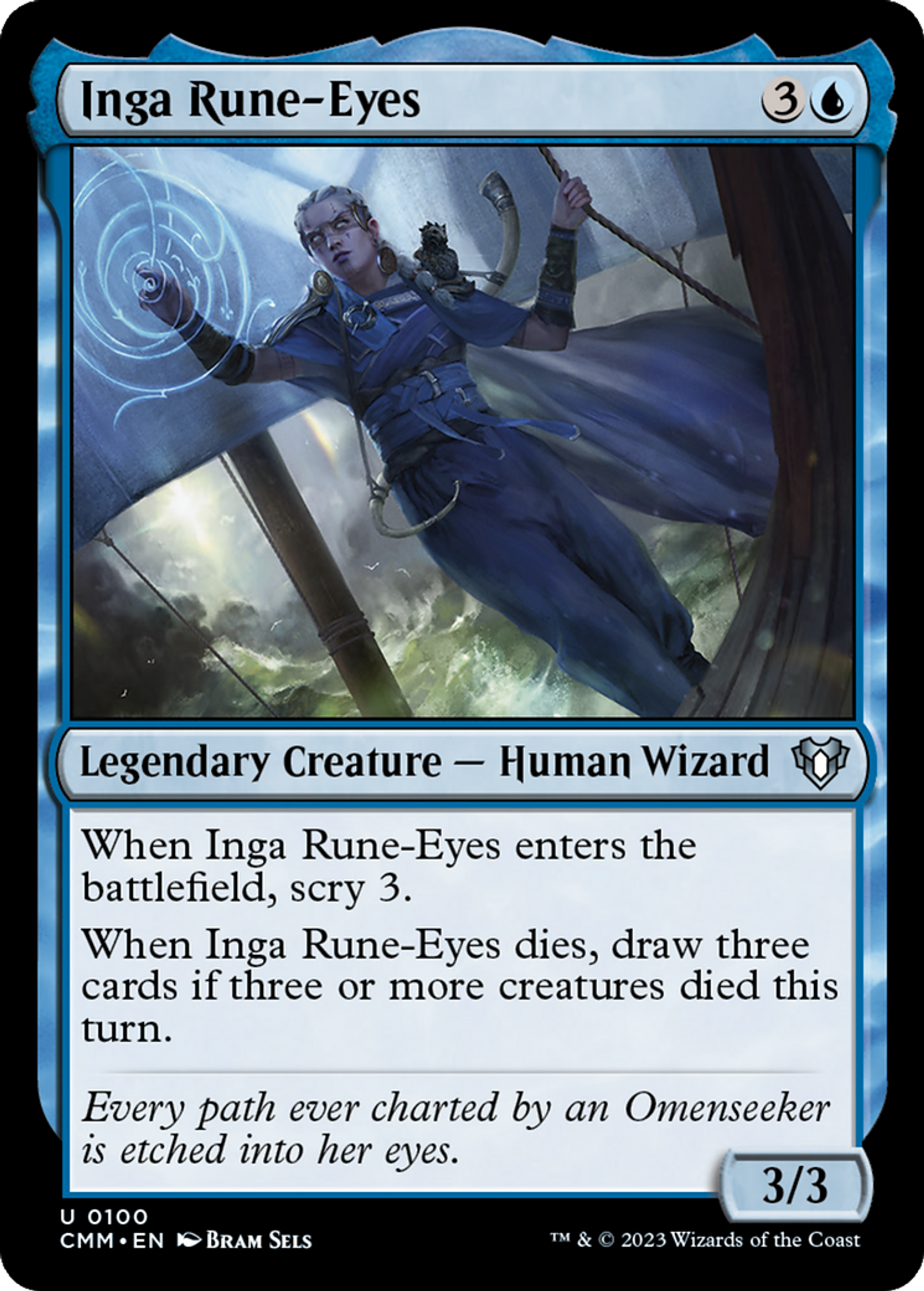 Inga Œil-de-rune — Commander Masters — Magic: The Gathering