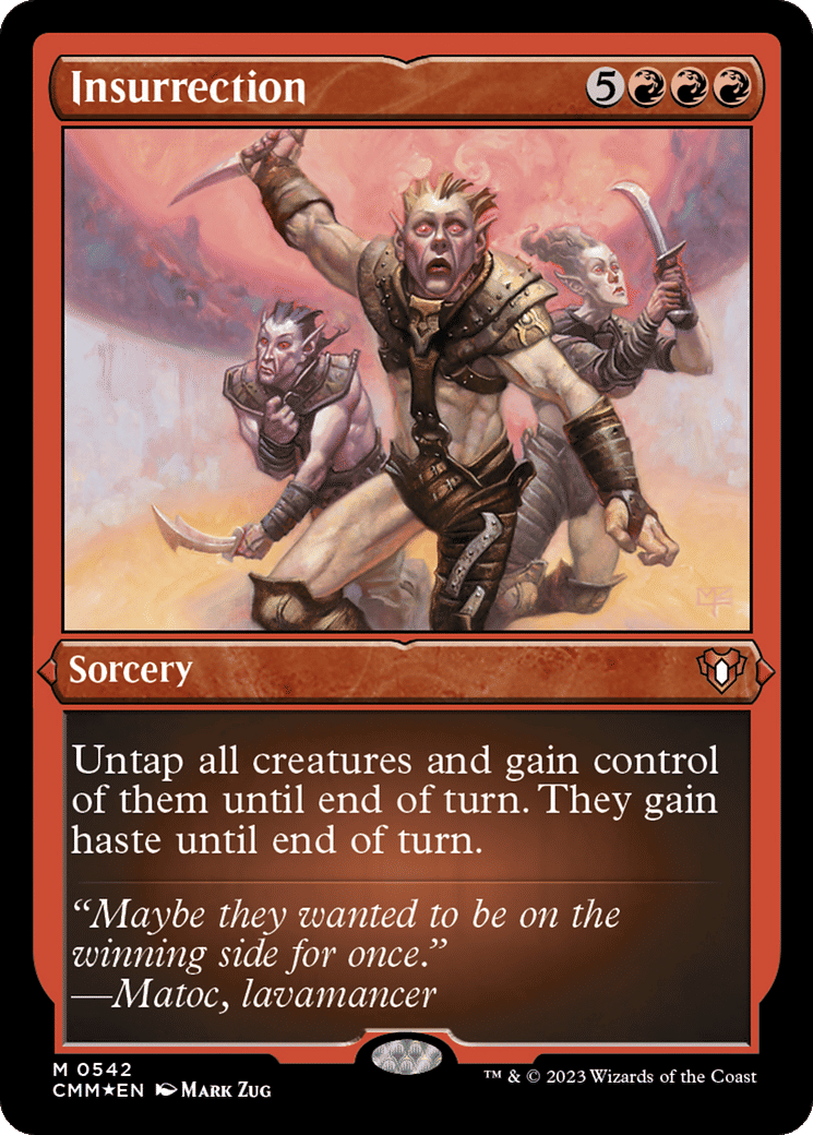 Insurrection — Commander Masters — Magic: The Gathering