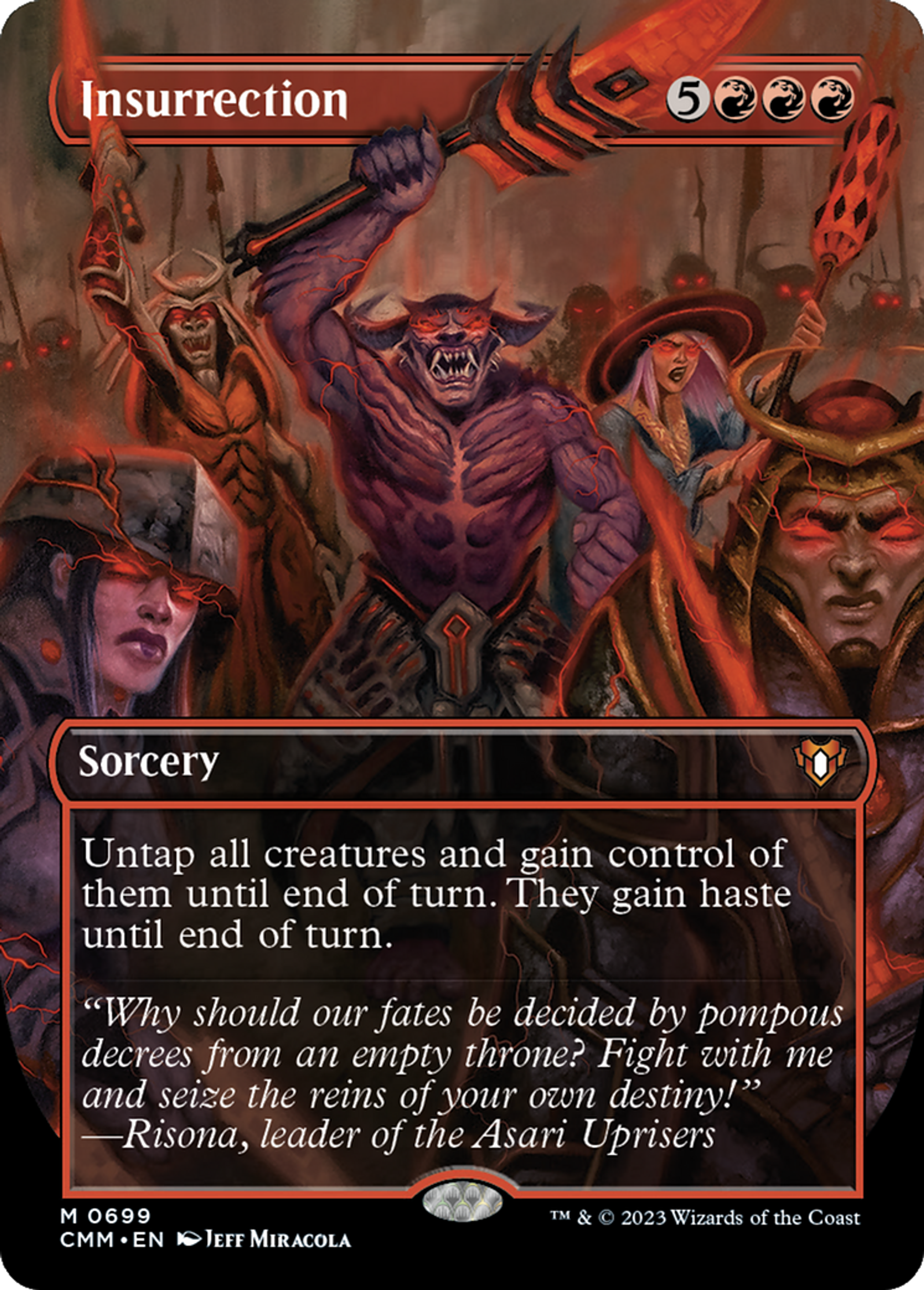 Insurrection — Commander Masters — Magic: The Gathering