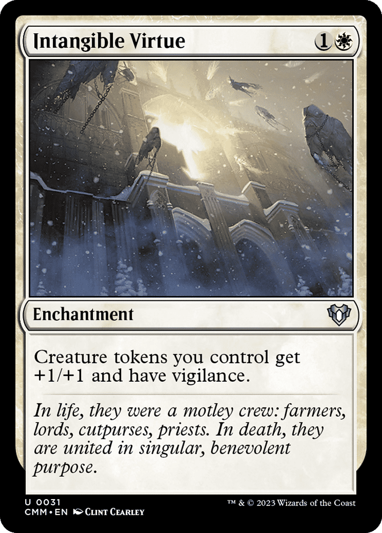 Intangible Virtue — Commander Masters — Magic: The Gathering