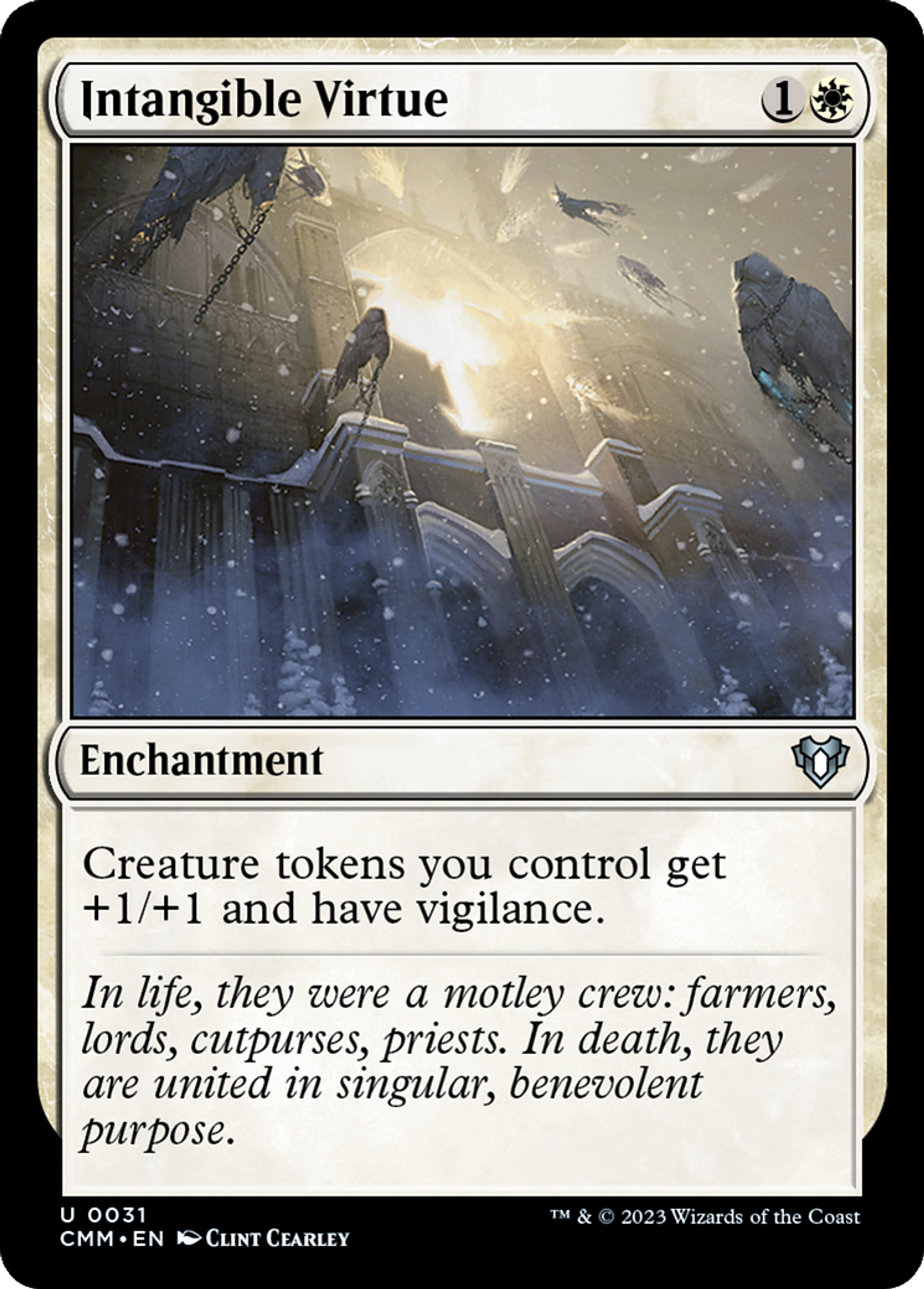 Intangible Virtue — Commander Masters — Magic: The Gathering