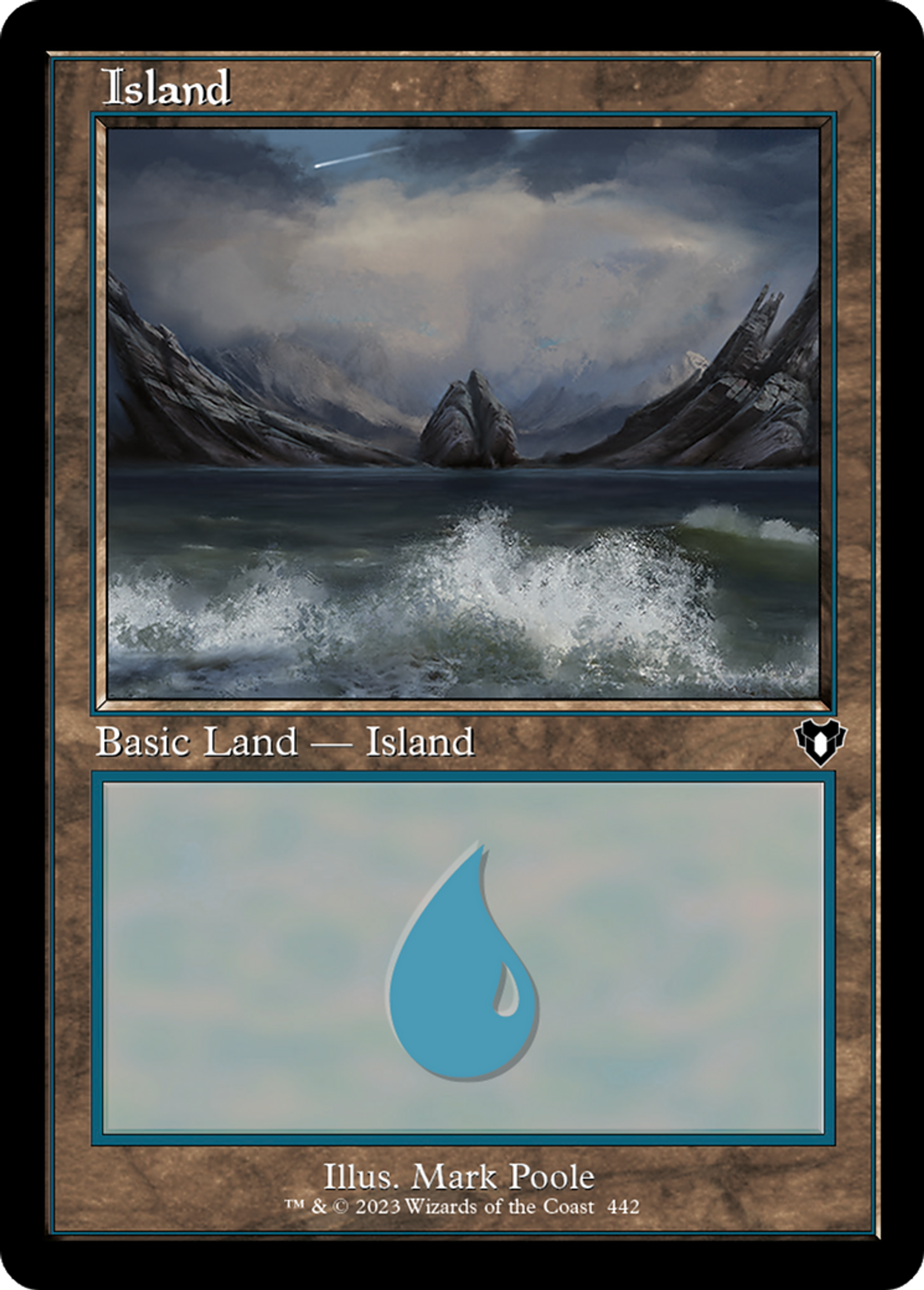 Island — Commander Masters — Magic: The Gathering