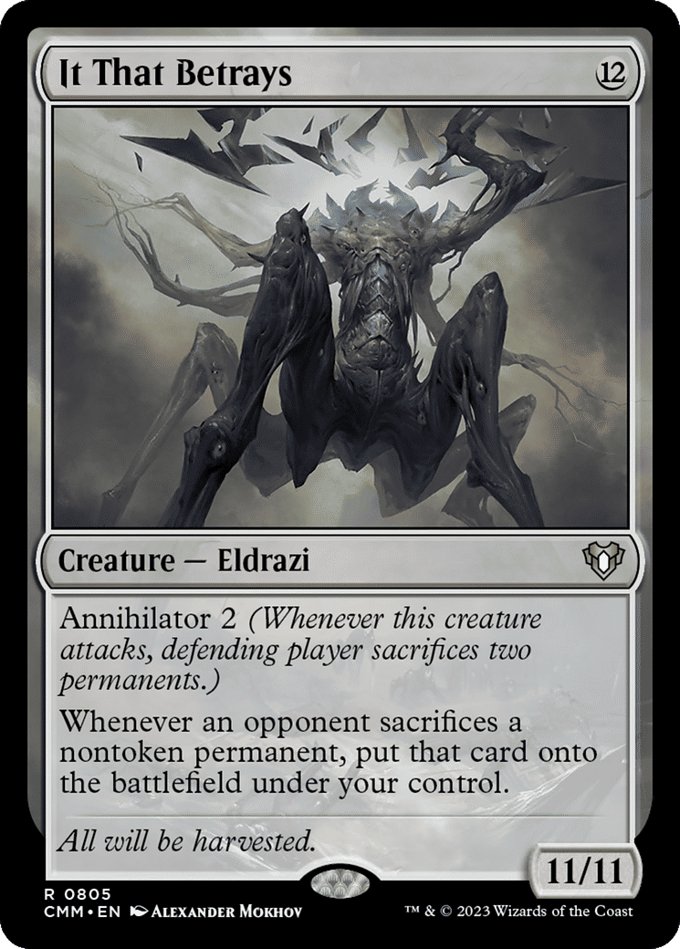 It That Betrays — Commander Masters — Magic: The Gathering