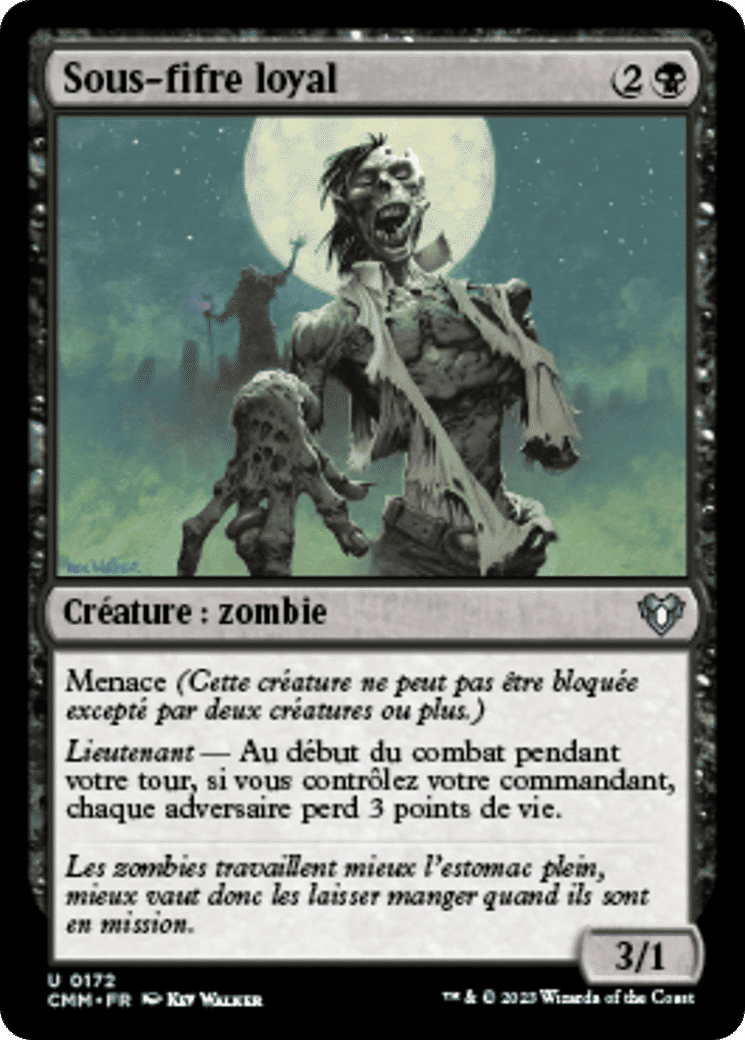 Sous-fifre loyal — Commander Masters — Magic: The Gathering