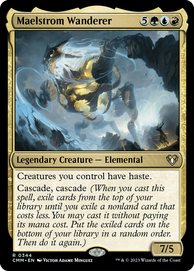 Maelstrom Wanderer — Commander Masters — Magic: The Gathering