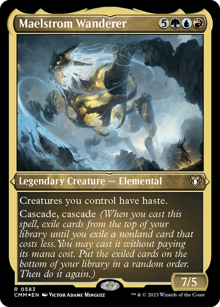 Maelstrom Wanderer — Commander Masters — Magic: The Gathering
