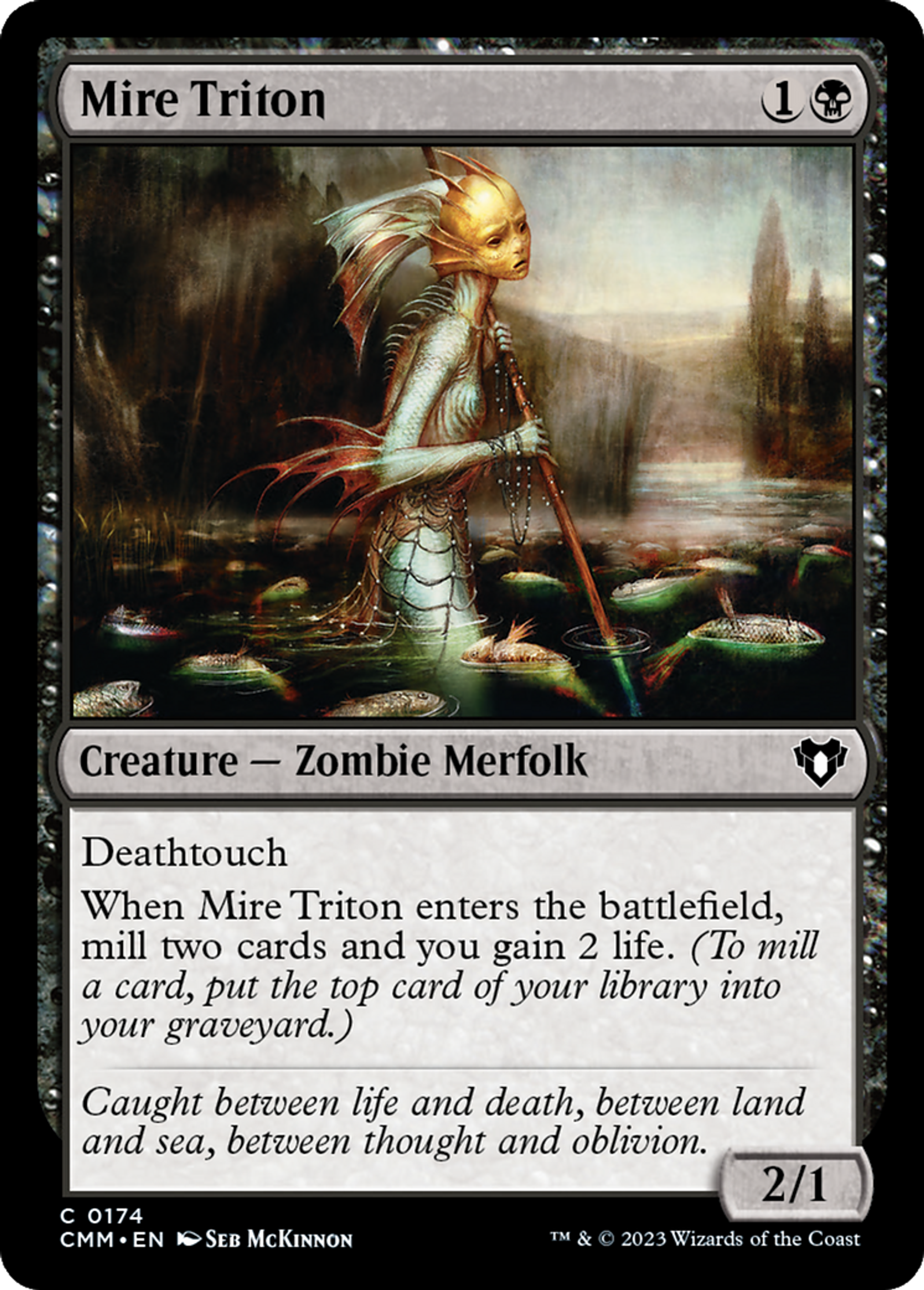 Mire Triton — Commander Masters — Magic: The Gathering
