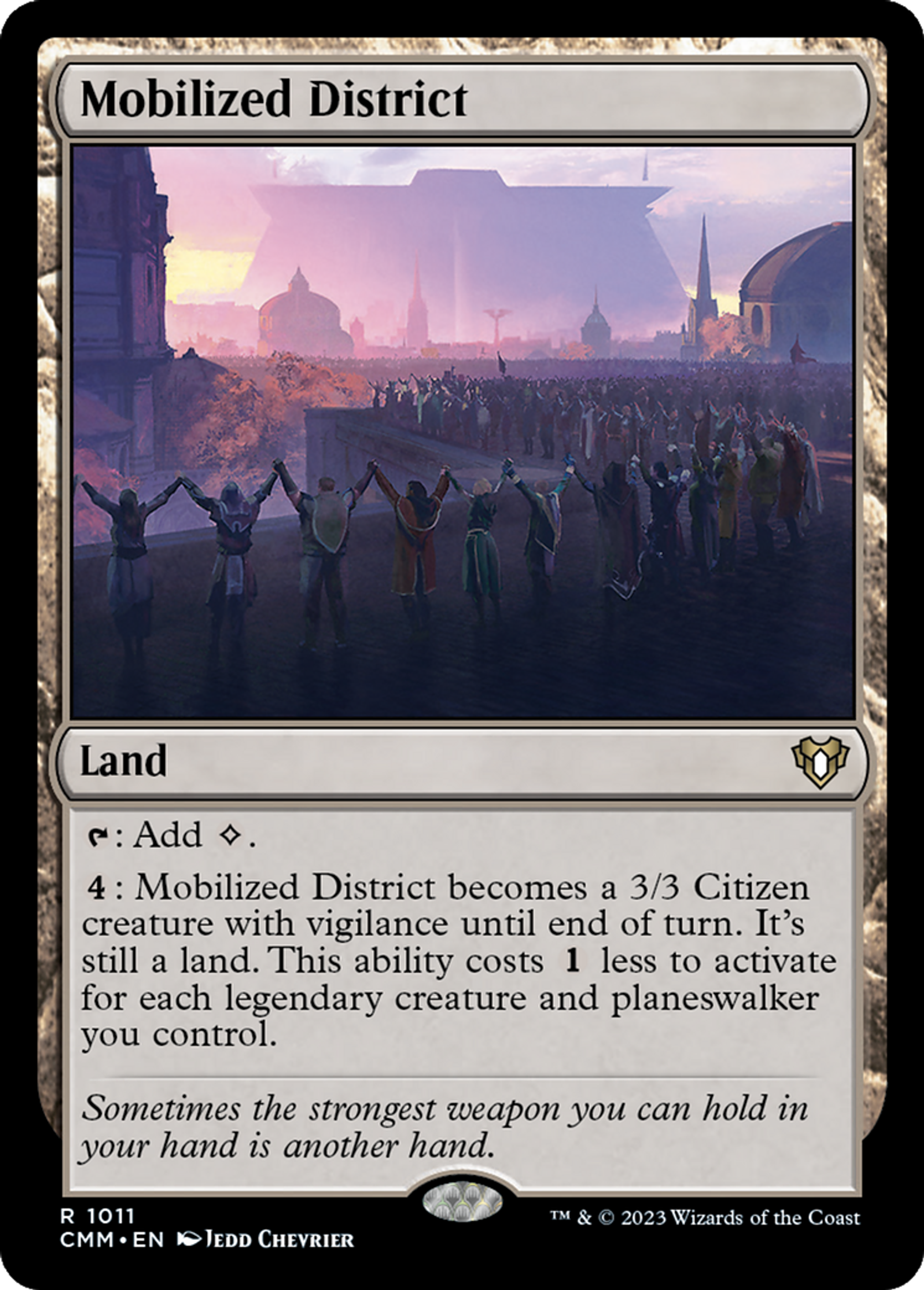 Circonscription mobilisée — Commander Masters — Magic: The Gathering