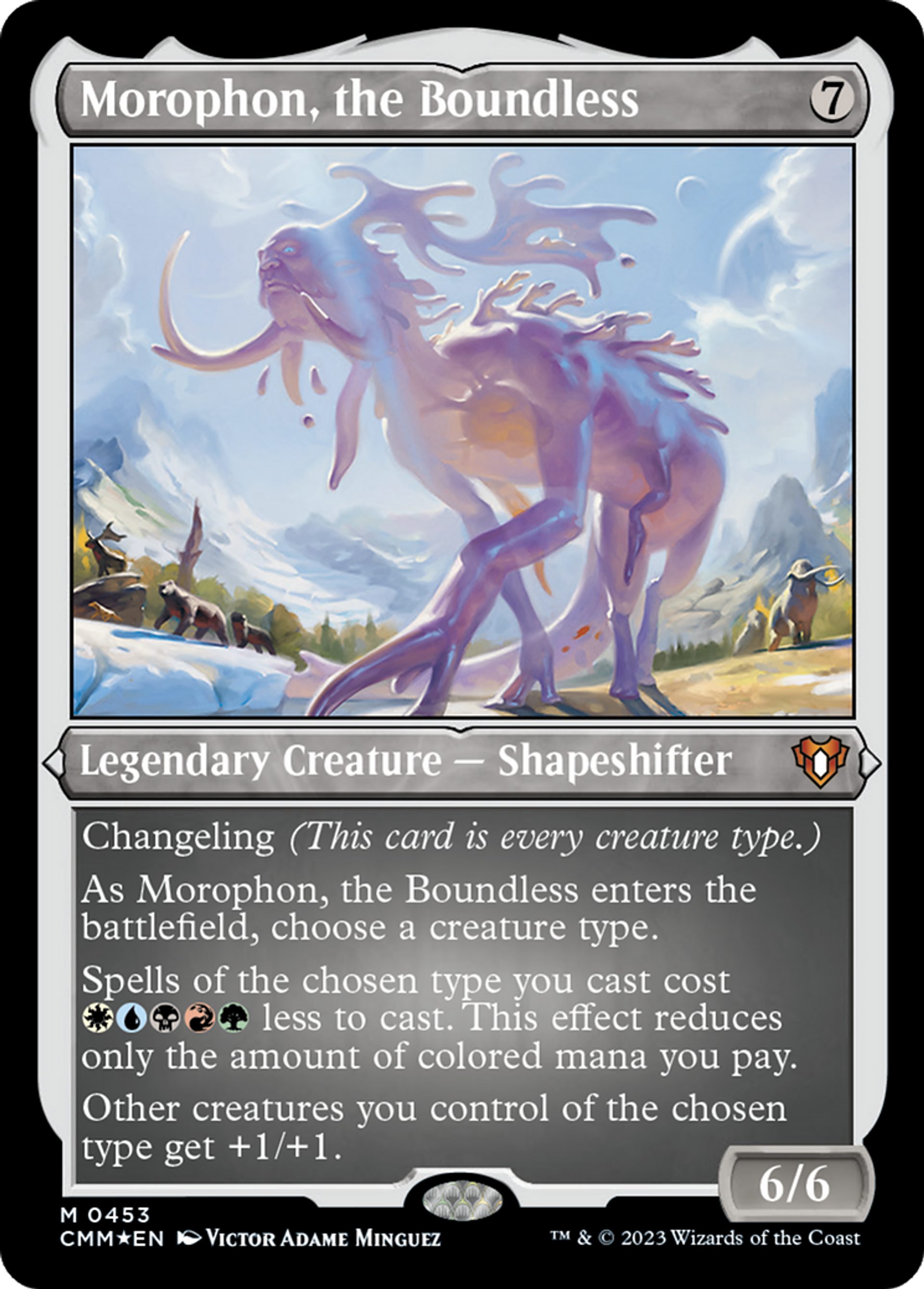 Morophon, the Boundless — Commander Masters — Magic: The Gathering