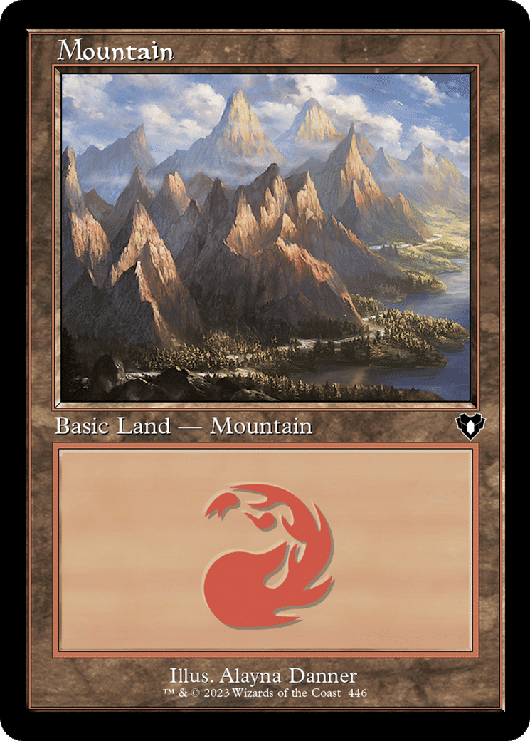 Mountain — Commander Masters — Magic: The Gathering