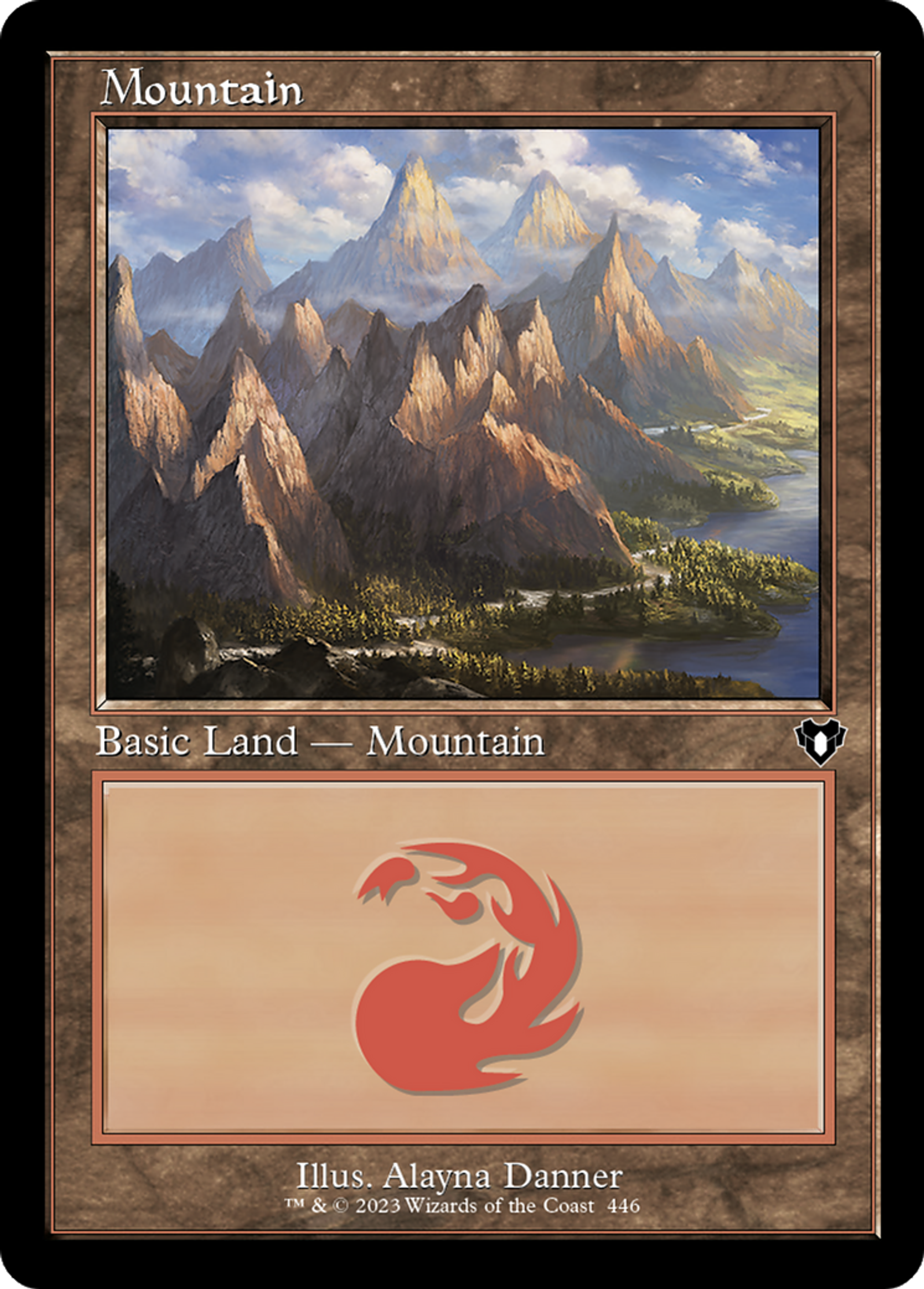 Mountain — Commander Masters — Magic: The Gathering
