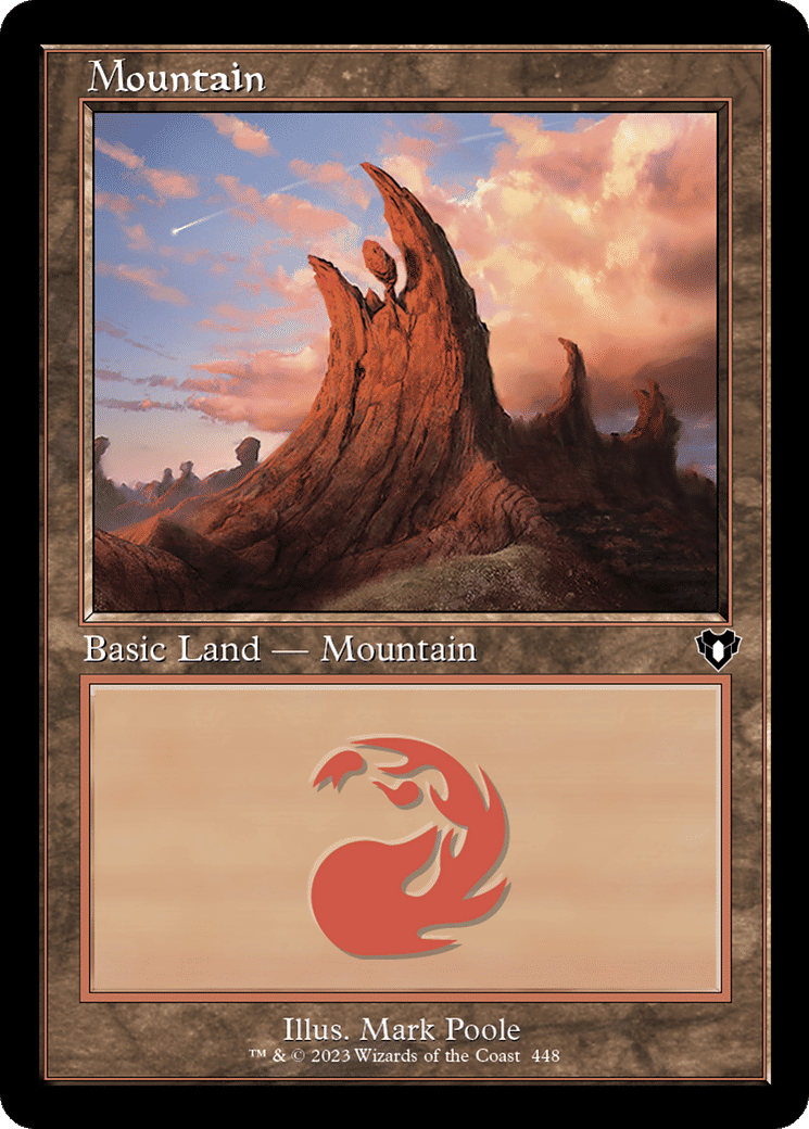Mountain — Commander Masters — Magic: The Gathering