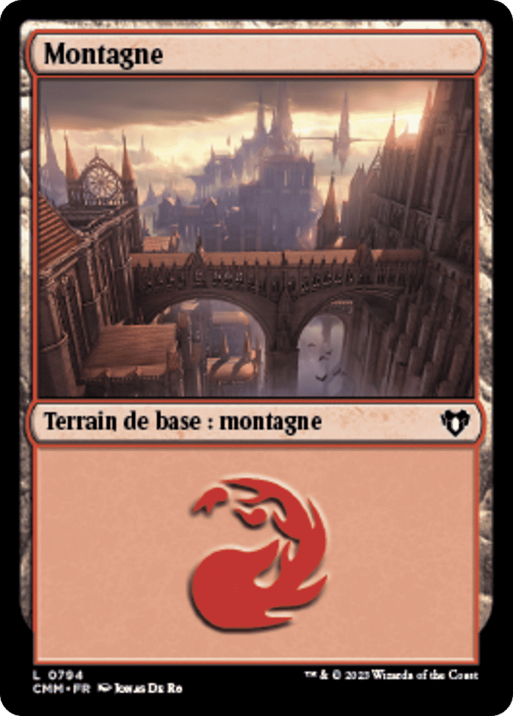 Montagne — Commander Masters — Magic: The Gathering