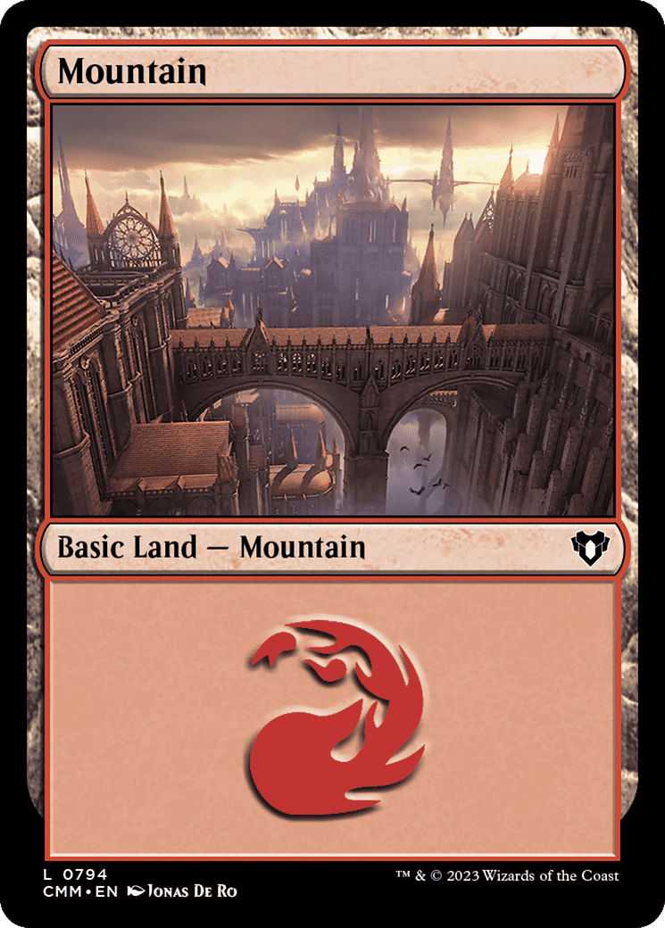 Mountain — Commander Masters — Magic: The Gathering