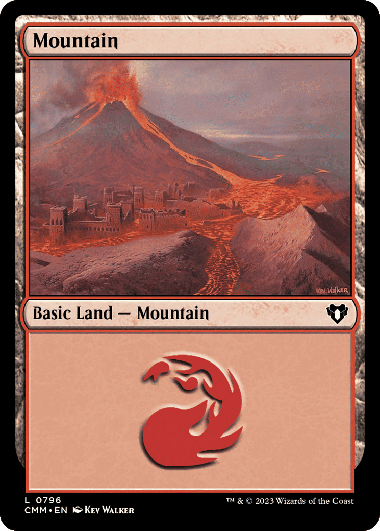 Mountain — Commander Masters — Magic: The Gathering