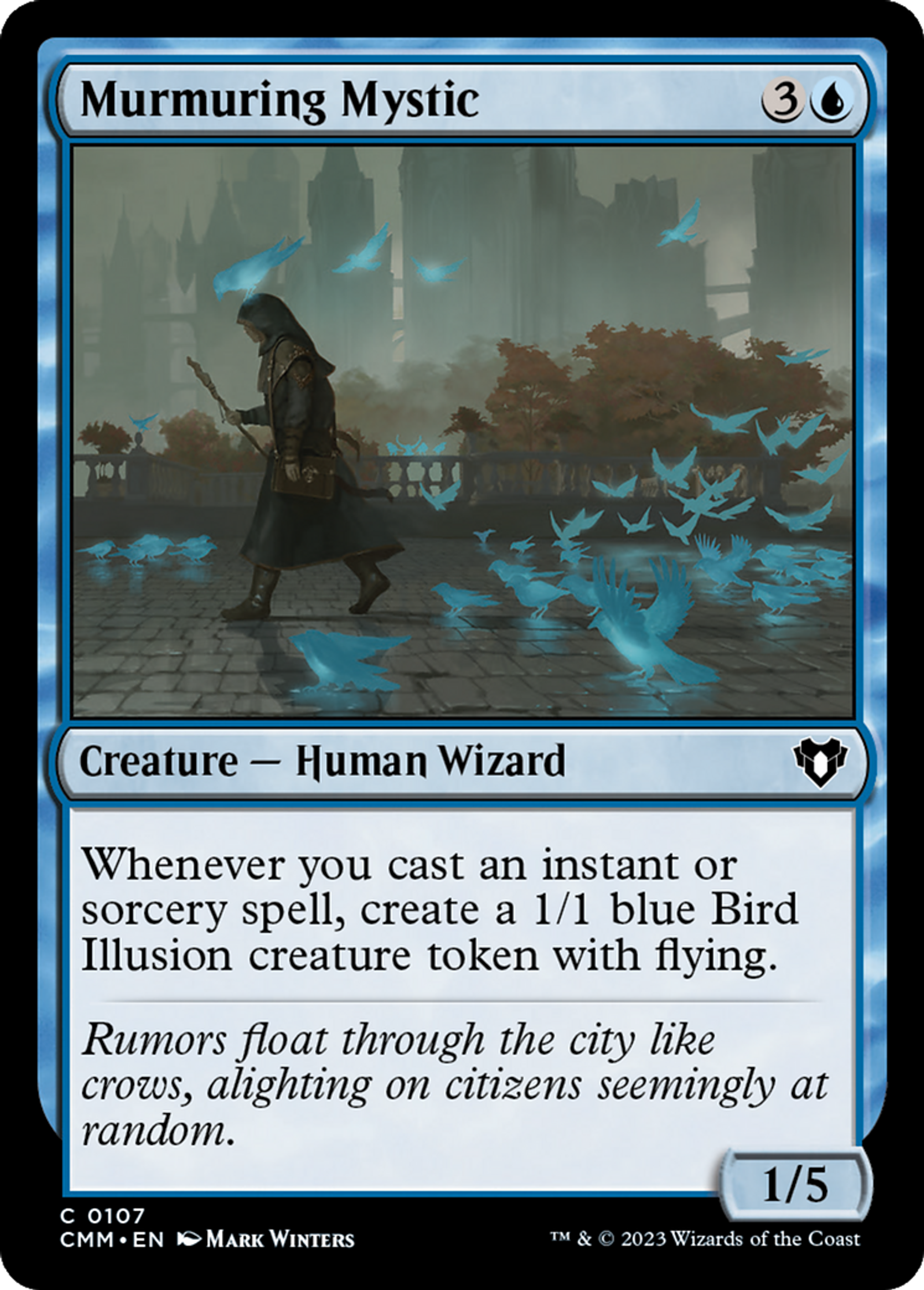 Murmuring Mystic — Commander Masters — Magic: The Gathering
