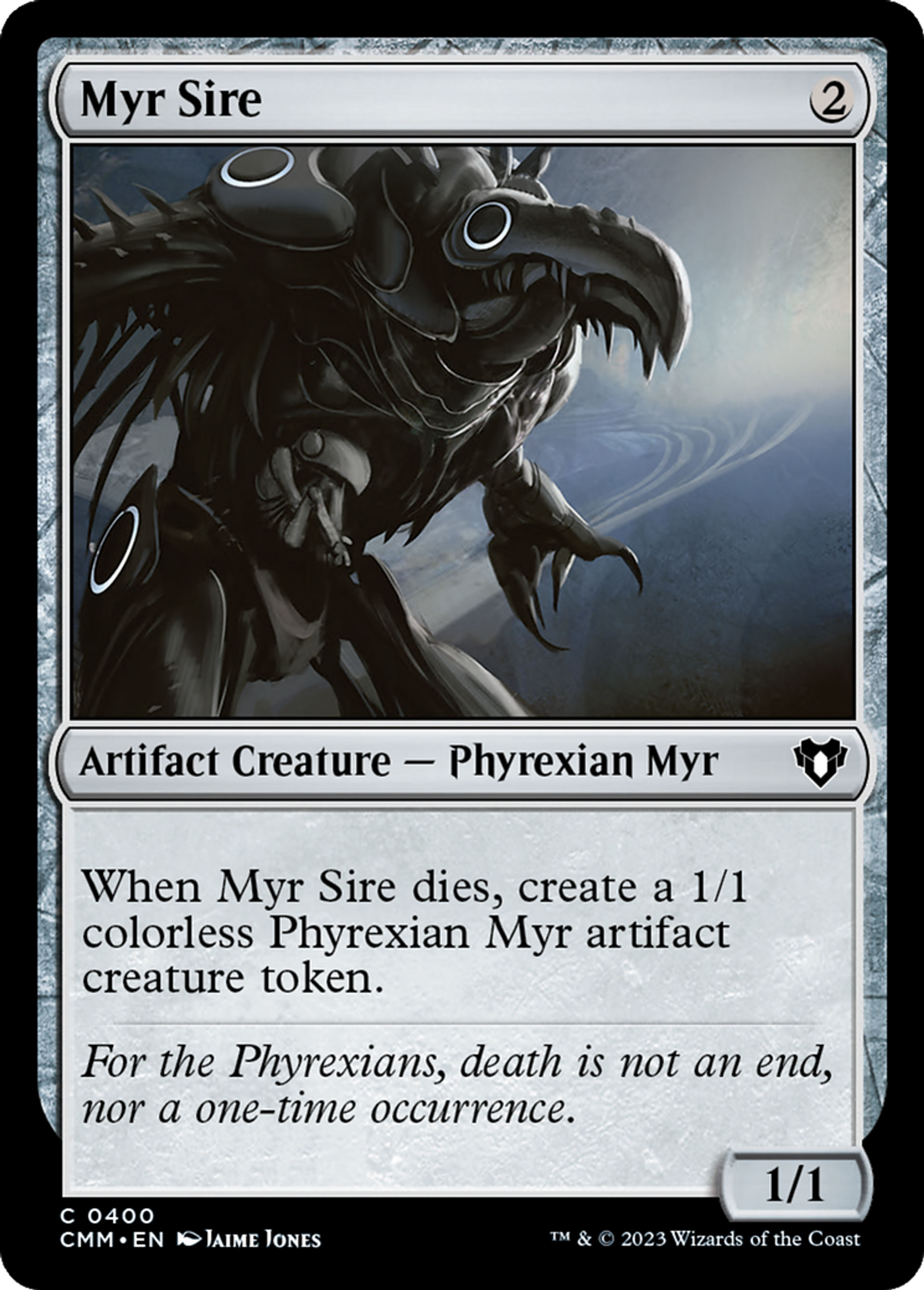 Myr Sire — Commander Masters — Magic: The Gathering